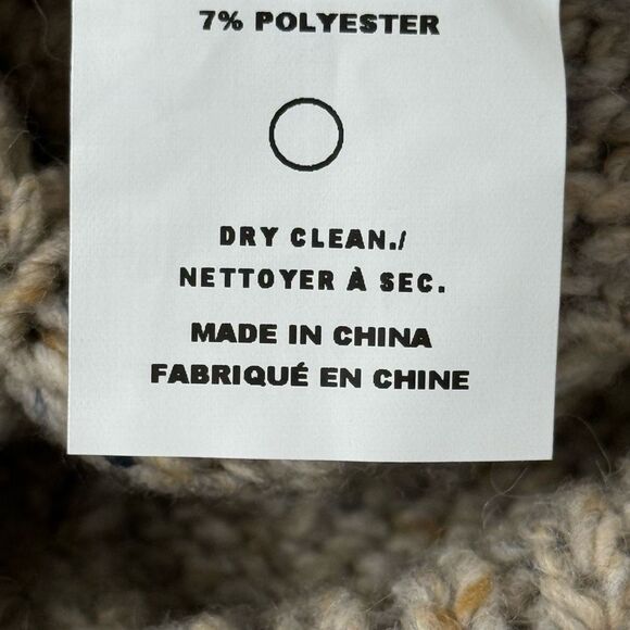 Pendleton Women’s Wool Alpaca Blend Pom Pom Cable Knit Hat OS NWOT - Picture 7 of 8